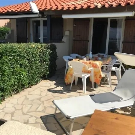 Face Au Avec Terrasse Et Barbecue - 3 Pieces + Mezzanine Pour 6 Personnes - Fr-1-81-96 * Leucate
